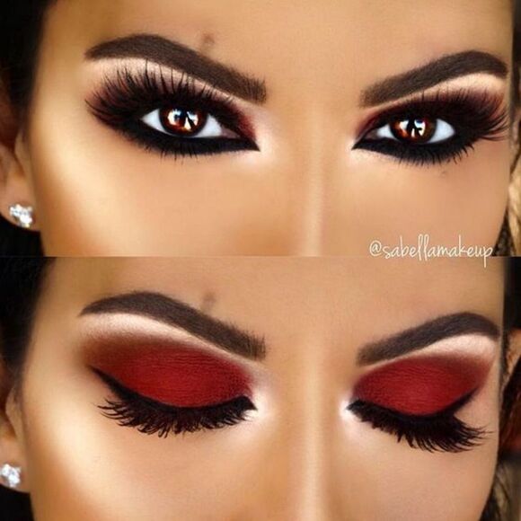 MAC Matte Eyeshadow in Haute Sauce (Intense Brick Red) - Picture 5 of 15